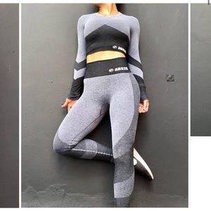 High rise seamless leggings